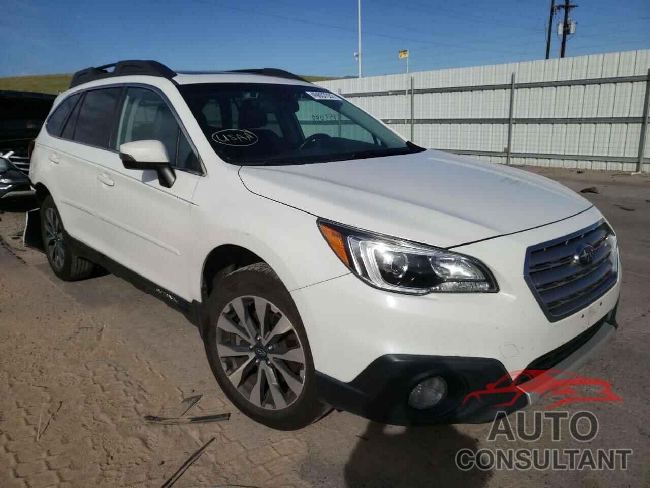 SUBARU OUTBACK 2016 - 4S4BSANC0G3261287