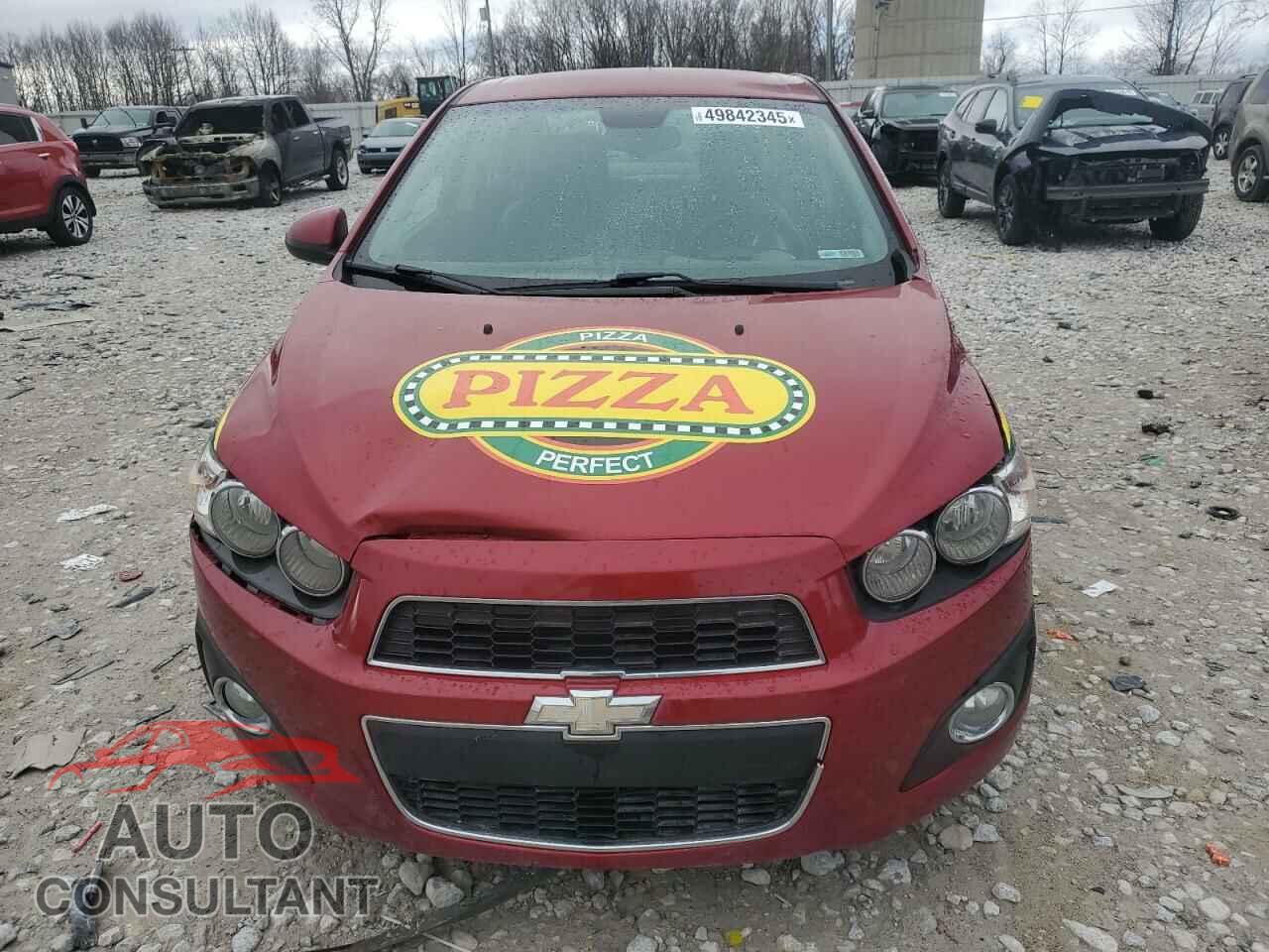 CHEVROLET SONIC 2012 - 1G1JE5SB3C4145976