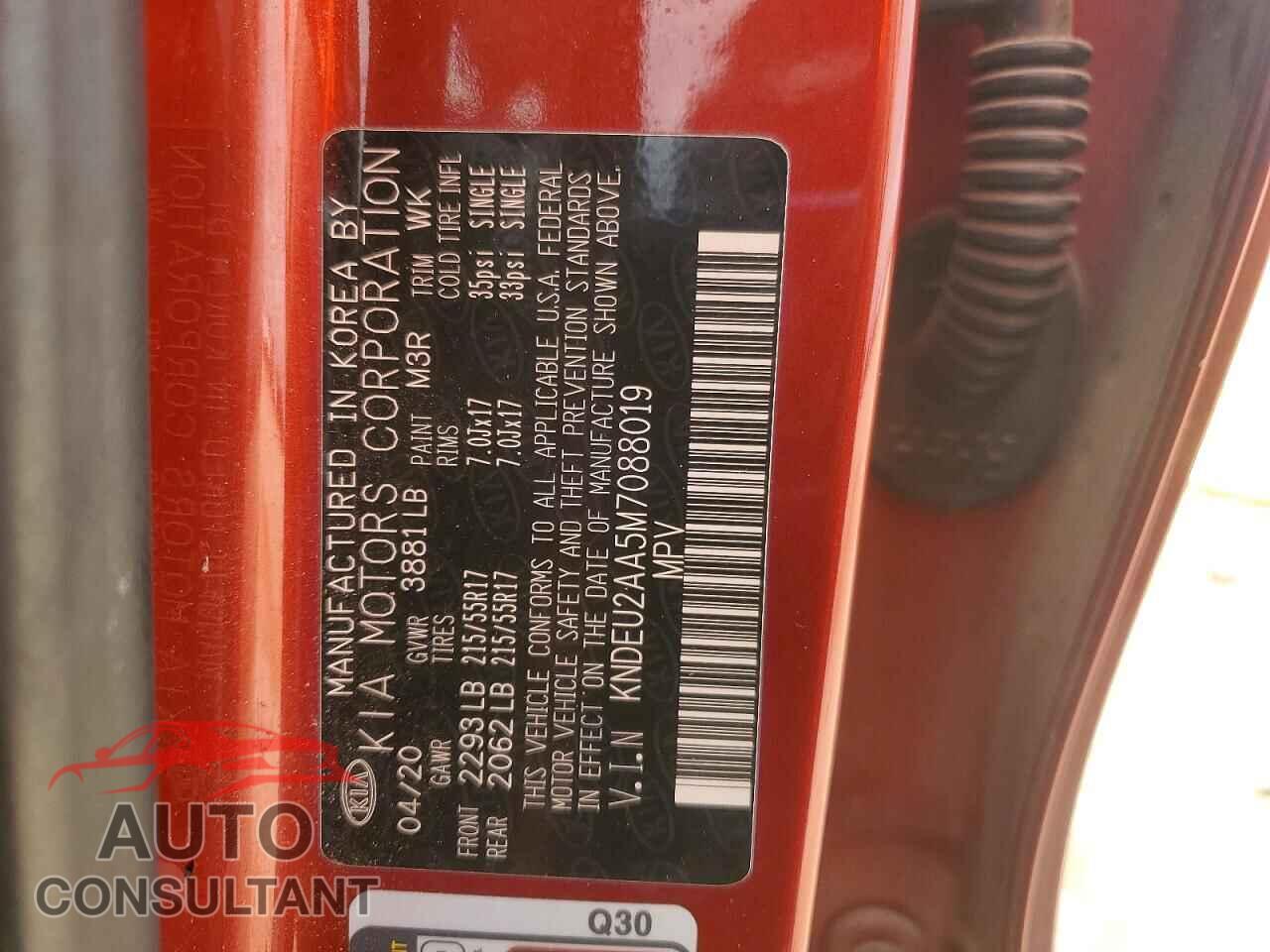 KIA SELTOS 2021 - KNDEU2AA5M7088019