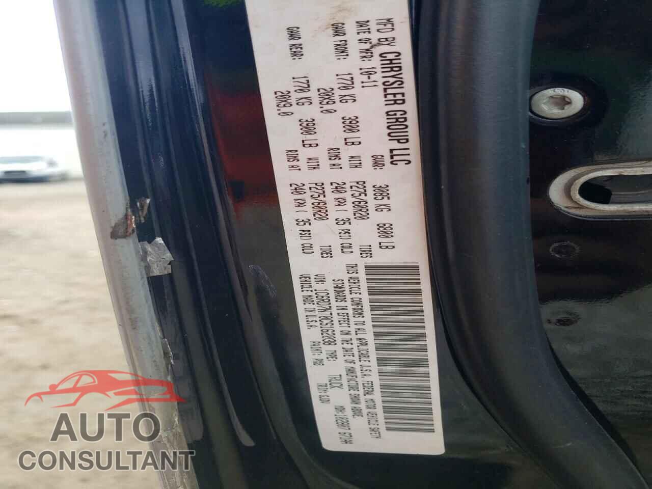 DODGE RAM 1500 2012 - 1C6RD7NT0CS162038