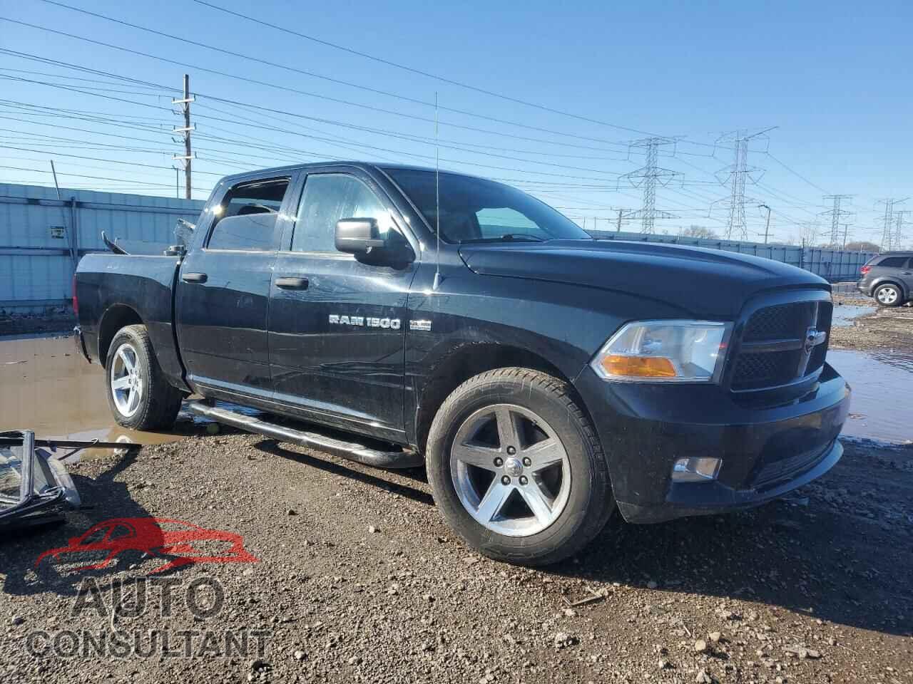 DODGE RAM 1500 2012 - 1C6RD7KT1CS244526