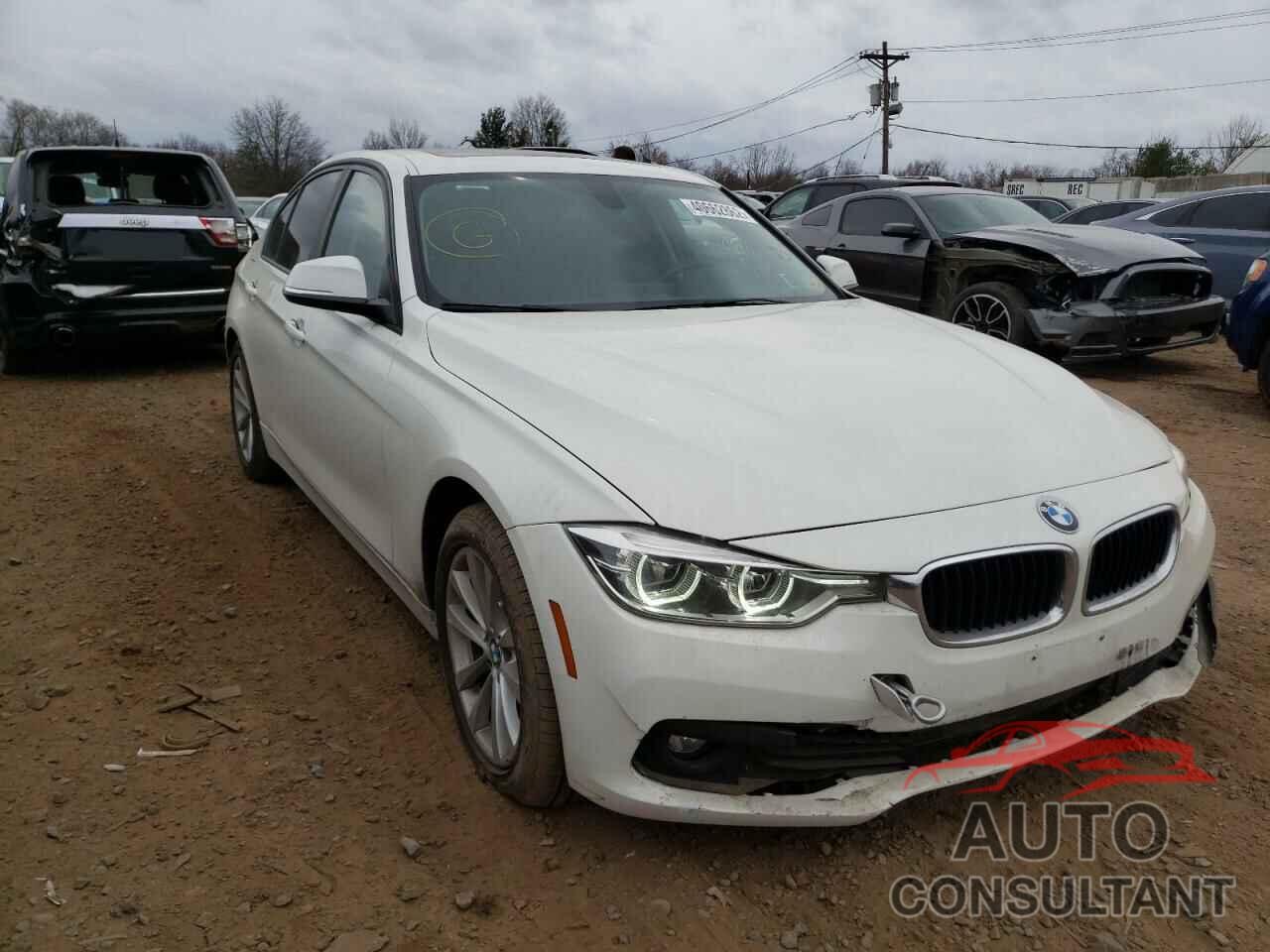 BMW 3 SERIES 2018 - WBA8A3C54JA358851