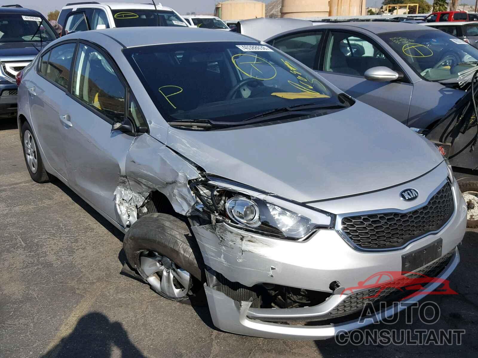 KIA FORTE 2016 - KNAFK4A68G5580638