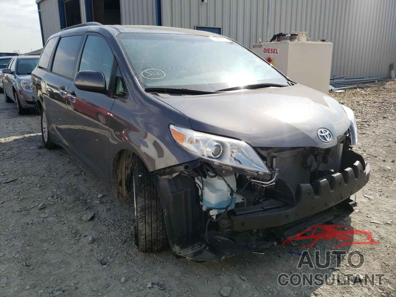 TOYOTA SIENNA 2017 - 5TDYZ3DC8HS810449