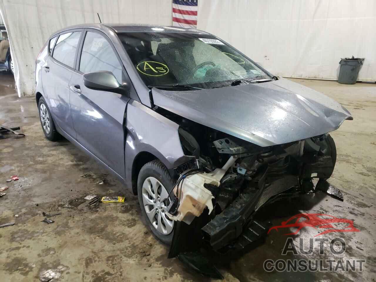 HYUNDAI ACCENT 2016 - KMHCT5AE1GU278190