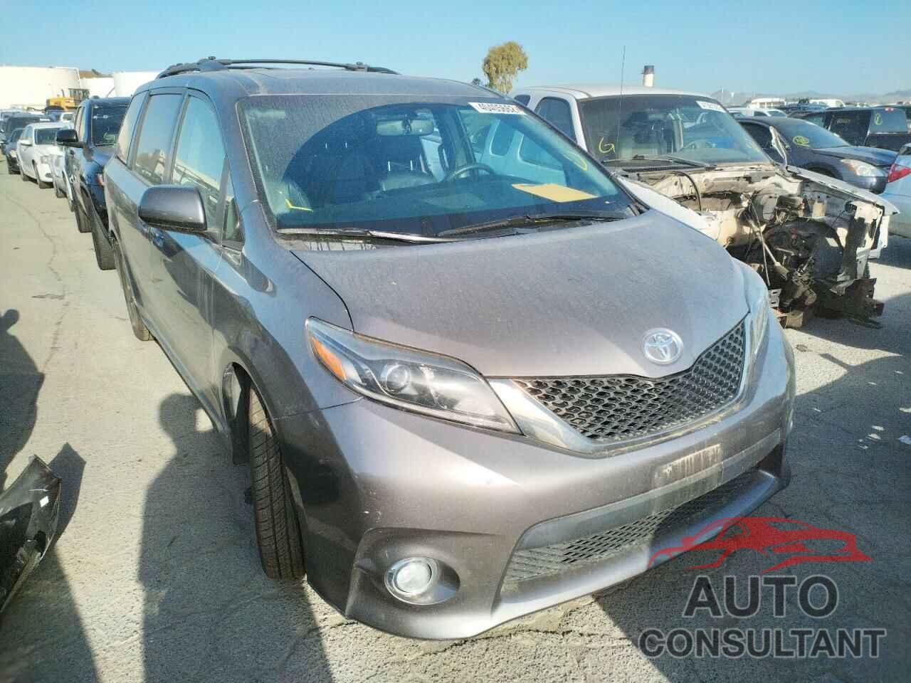 TOYOTA SIENNA 2017 - 5TDXZ3DCXHS768586