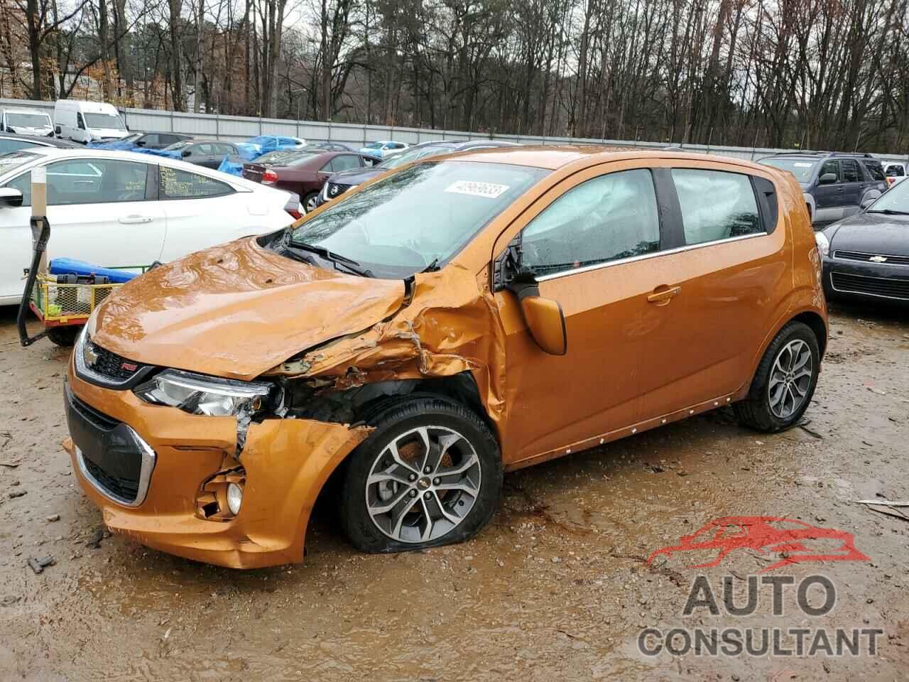 CHEVROLET SONIC 2017 - 1G1JD6SH3H4123710