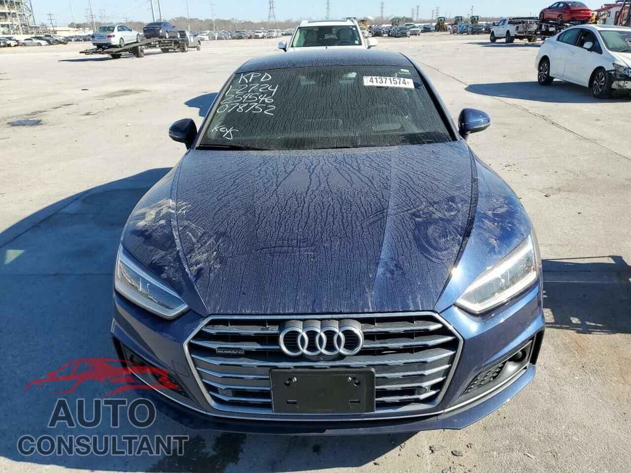 AUDI A5 2018 - WAUFNCF55JA078752
