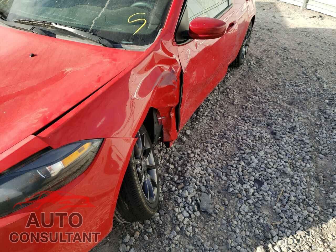 DODGE DART 2016 - 1C3CDFAA9GD712364