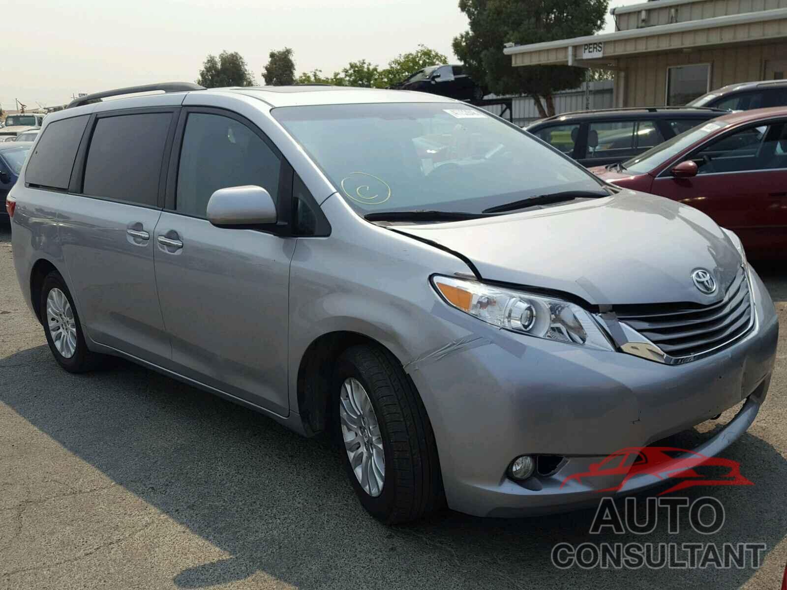 TOYOTA SIENNA 2016 - 5TDYK3DC4GS693648