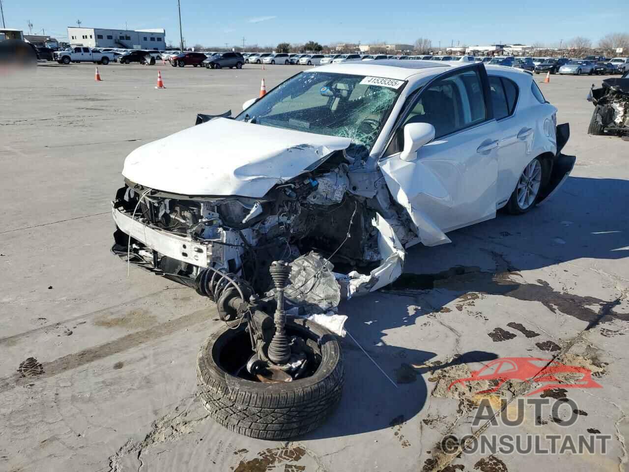 LEXUS CT 200 2012 - JTHKD5BH1C2081451