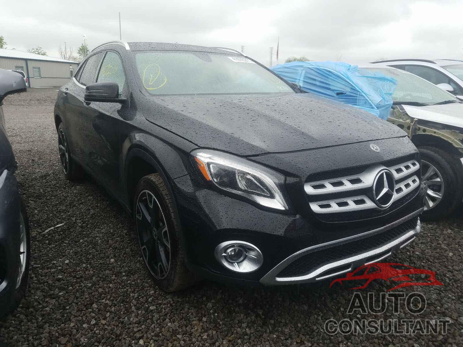 MERCEDES-BENZ GLA-CLASS 2020 - WDCTG4GBXLU027687