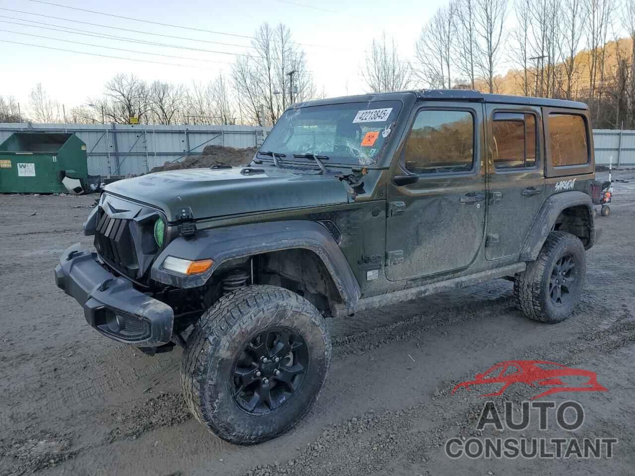 JEEP WRANGLER 2021 - 1C4HJXDG1MW737422