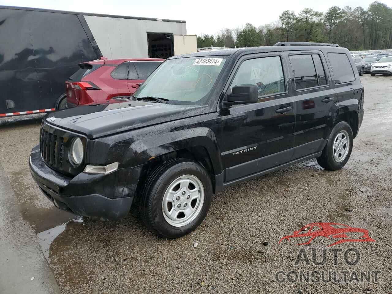 JEEP PATRIOT 2017 - 1C4NJPBA8HD163405