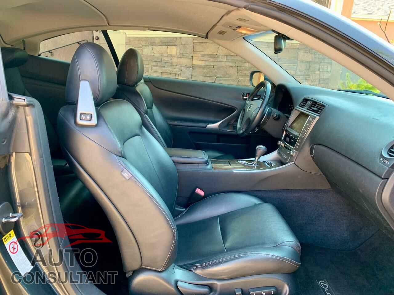 LEXUS IS 2010 - JTHFF2C28A2513079