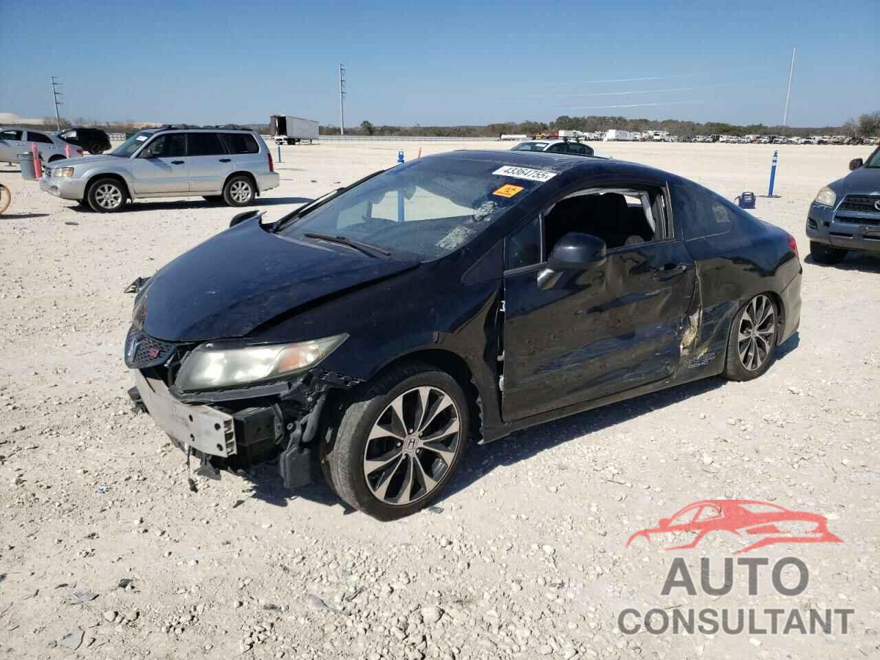 HONDA CIVIC 2013 - 2HGFG4A51DH701768