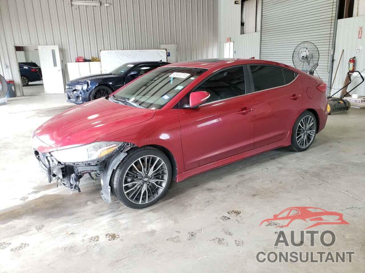 HYUNDAI ELANTRA 2018 - KMHD04LB5JU474957