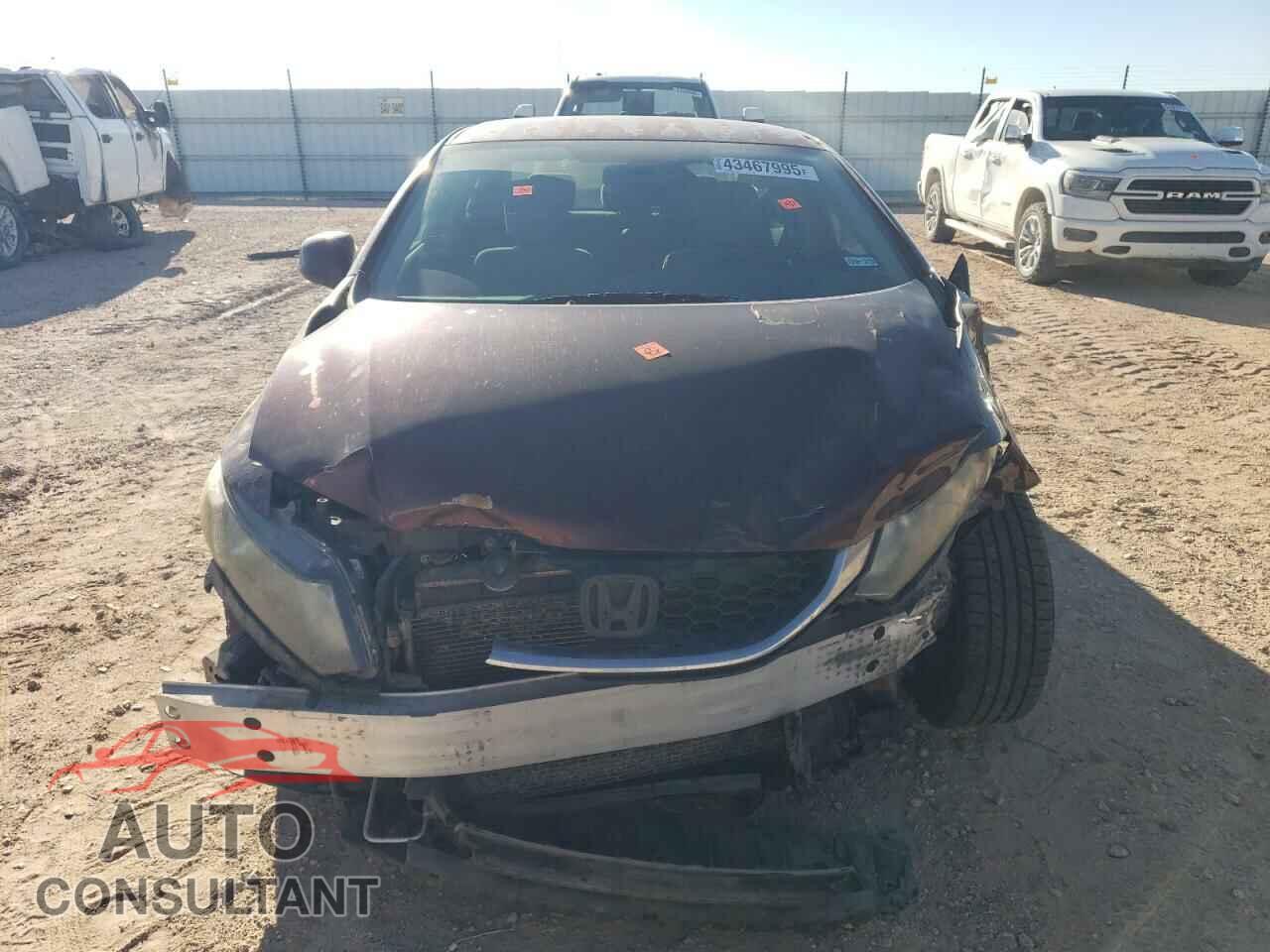 HONDA CIVIC 2013 - 2HGFB2F53DH586151