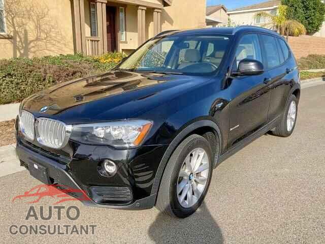 BMW X3 2017 - 5UXWZ7C54H0U47537