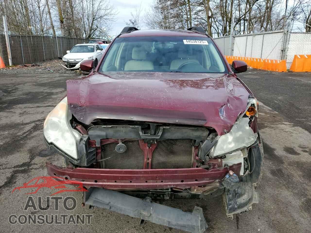 SUBARU OUTBACK 2011 - 4S4BRBKC1B3348064