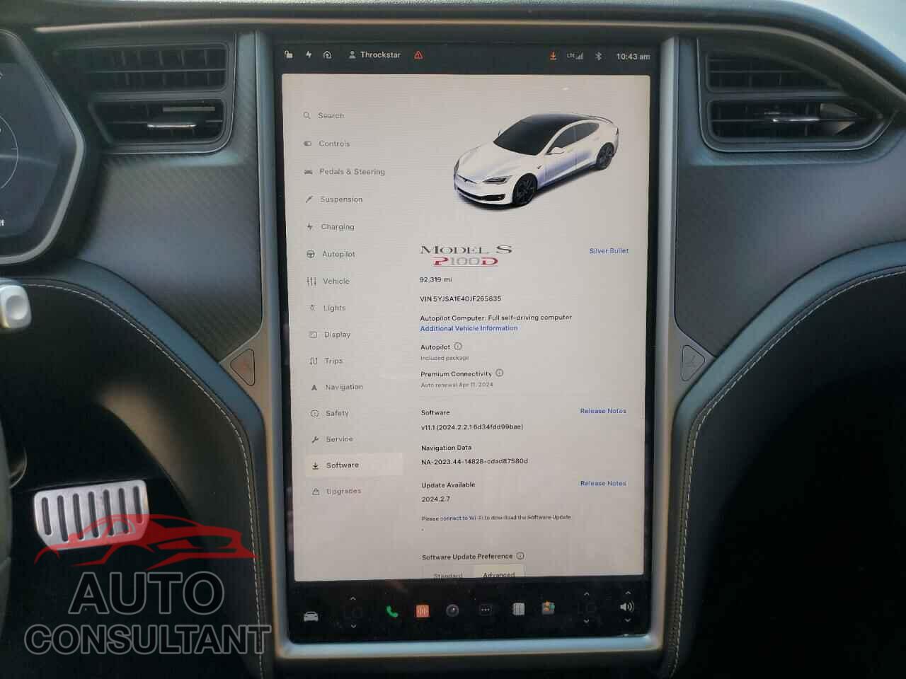 TESLA MODEL S 2018 - 5YJSA1E40JF265835