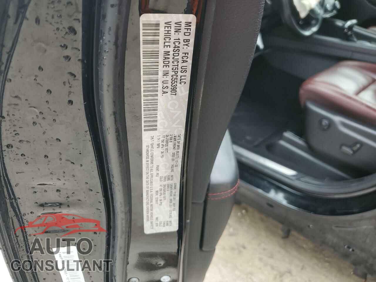 DODGE DURANGO 2023 - 1C4SDJCT5PC553907
