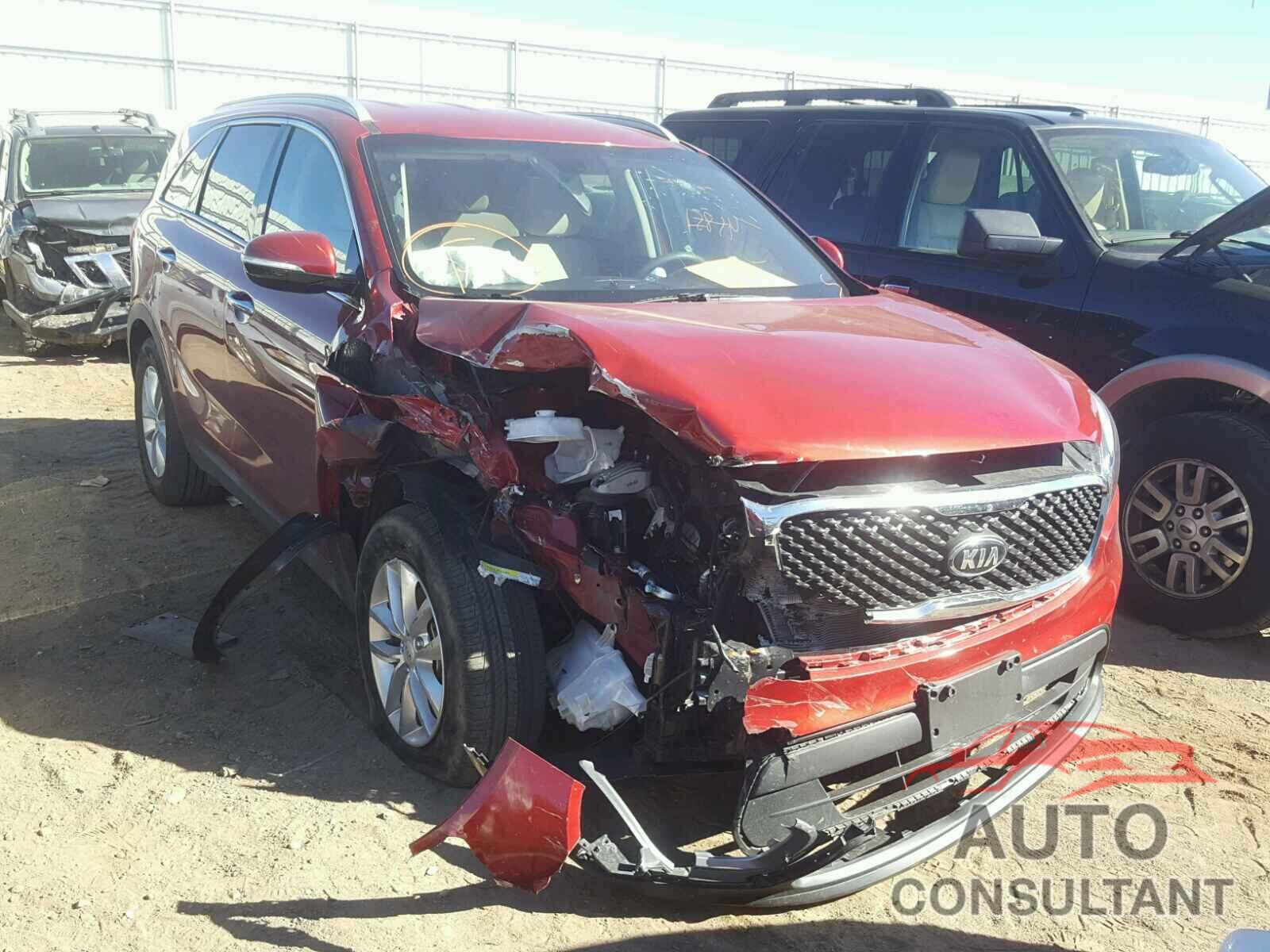 KIA SORENTO LX 2017 - 5XYPGDA59HG217337