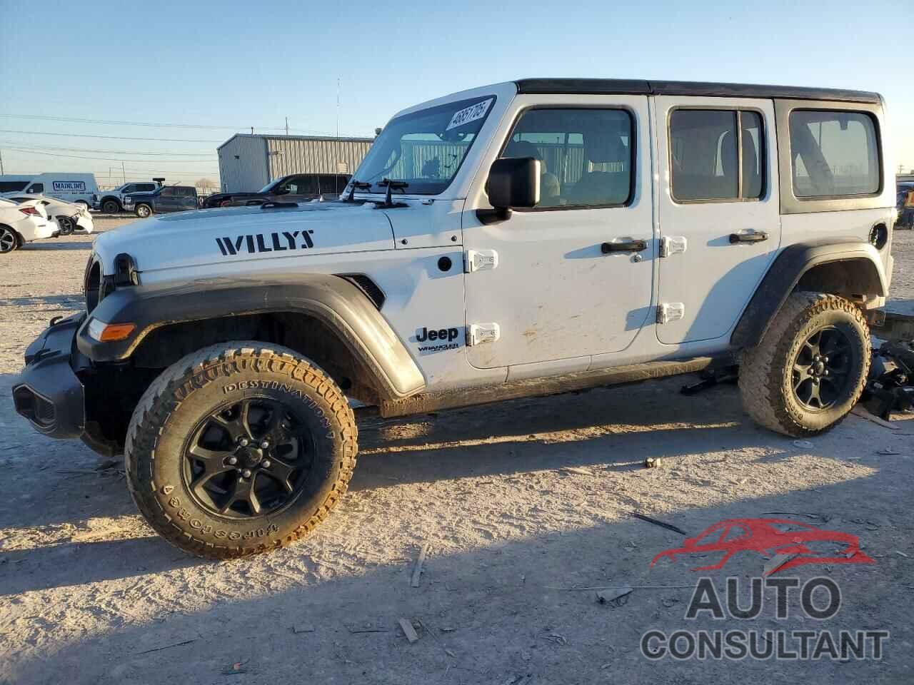 JEEP WRANGLER 2022 - 1C4HJXDM7NW145806