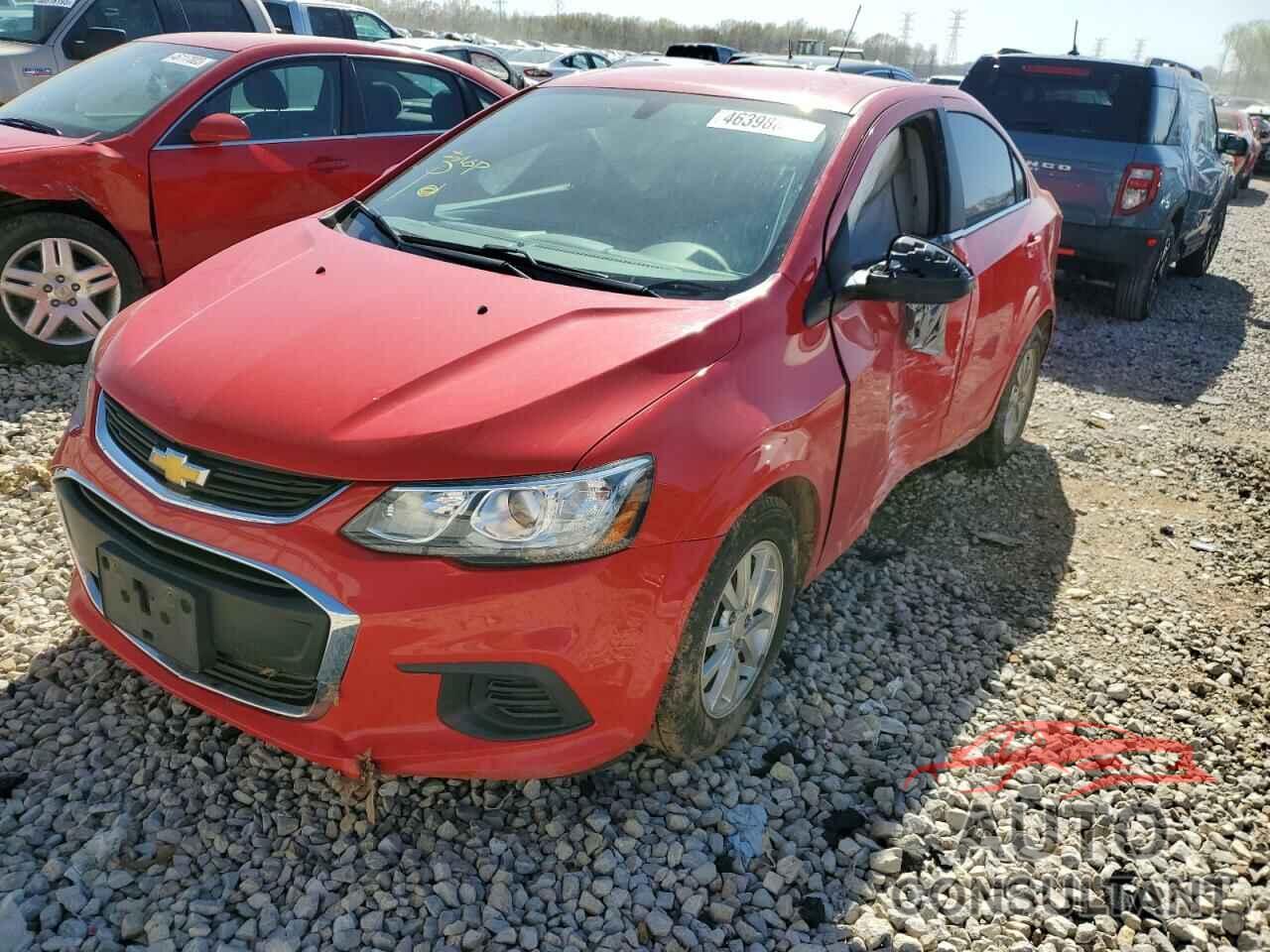 CHEVROLET SONIC 2017 - 1G1JD5SH4H4109017