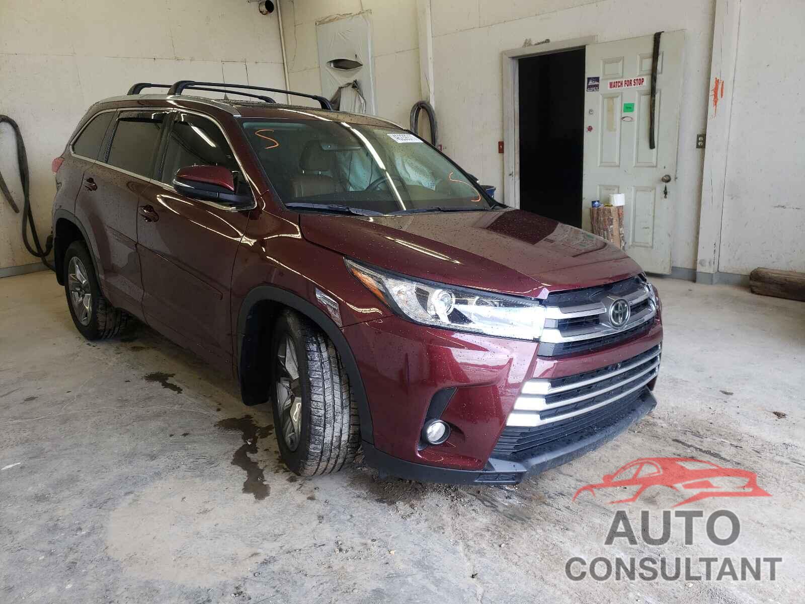 TOYOTA HIGHLANDER 2018 - 5TDDZRFH1JS888782