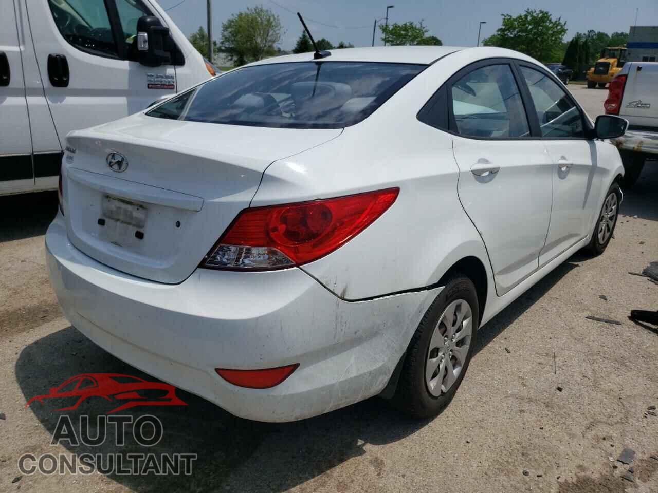 HYUNDAI ACCENT 2016 - KMHCT4AE3GU060133
