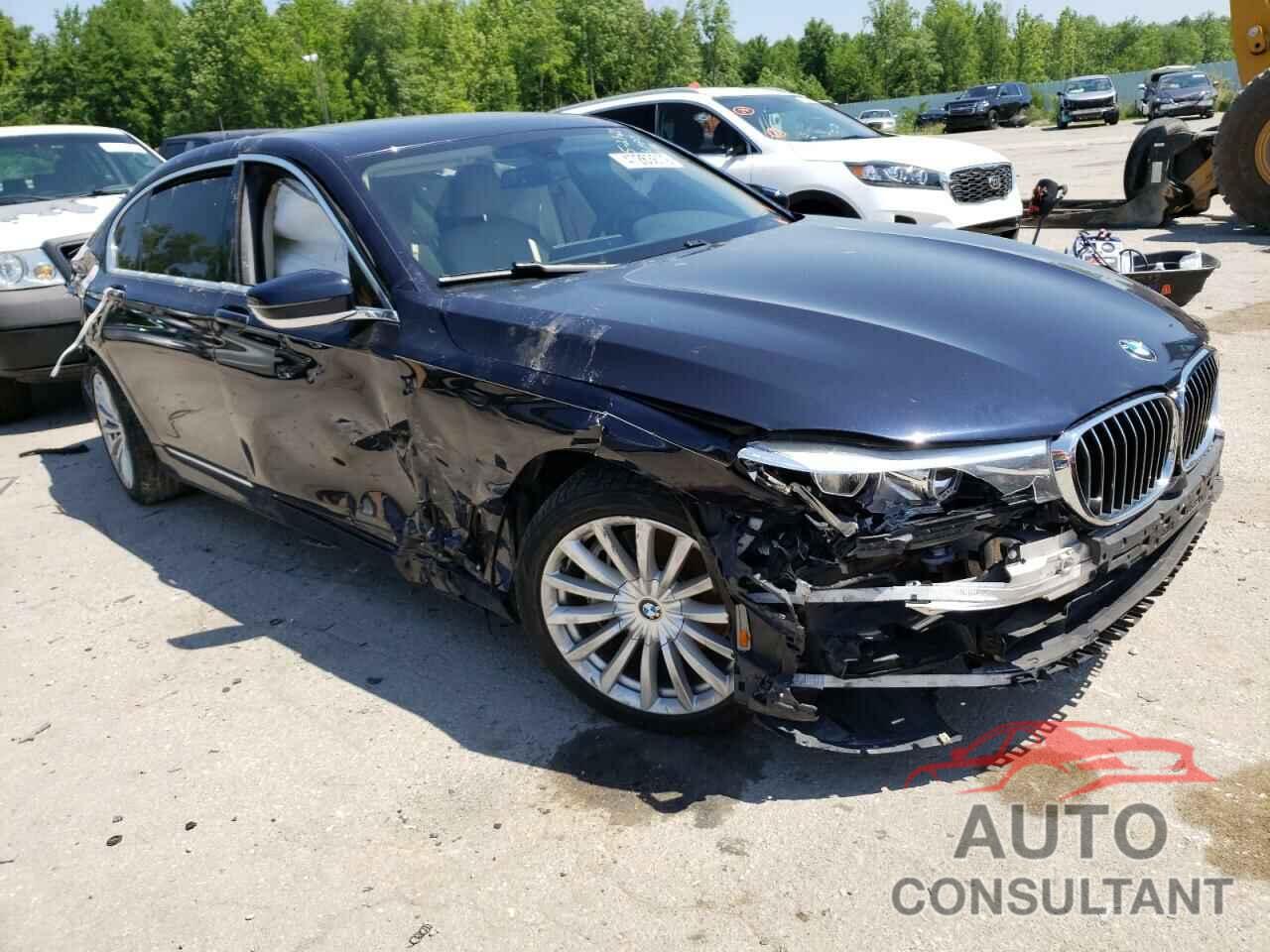 BMW 7 SERIES 2016 - WBA7E2C54GGD99905