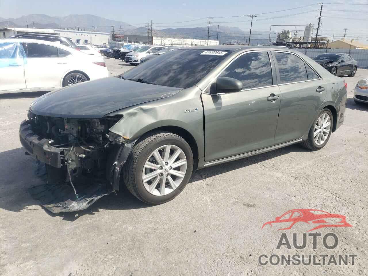TOYOTA CAMRY 2012 - 4T1BD1FK3CU021199