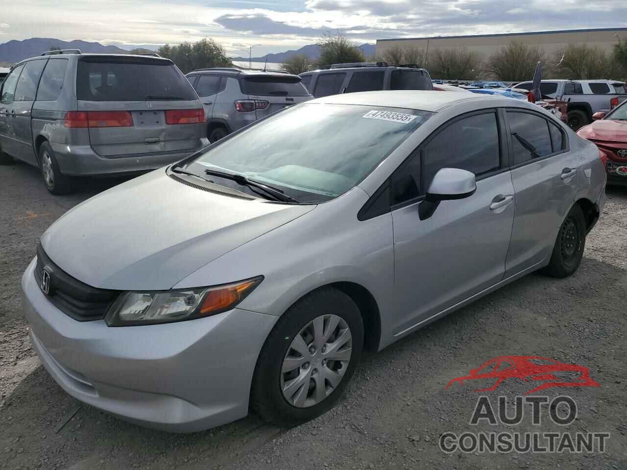 HONDA CIVIC 2012 - 2HGFB2F52CH318304
