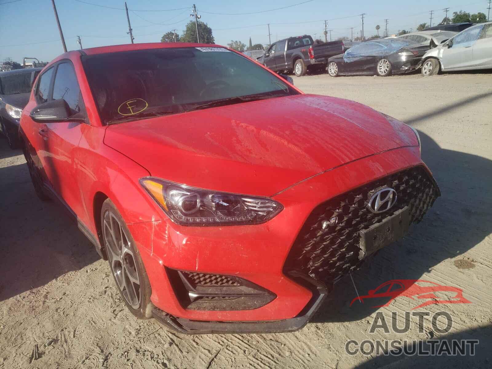 HYUNDAI VELOSTER 2020 - KMHT36AHXLU003377