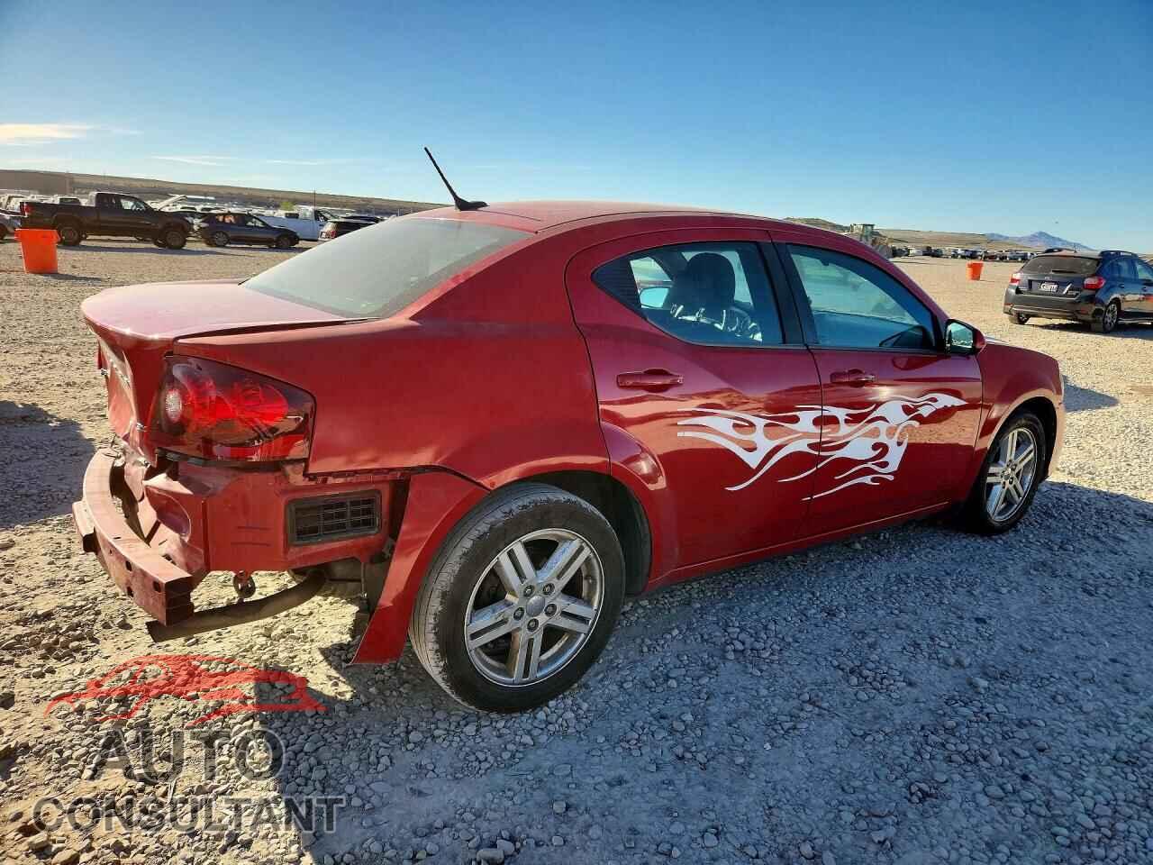 DODGE AVENGER 2012 - 1C3CDZCB9CN208781
