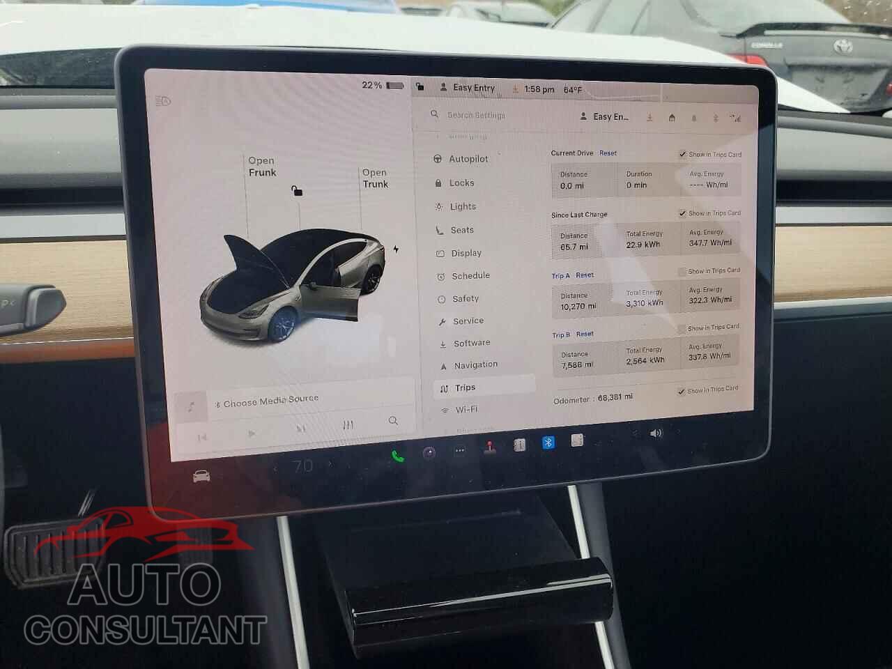 TESLA MODEL 3 2018 - 5YJ3E1EB7JF073948