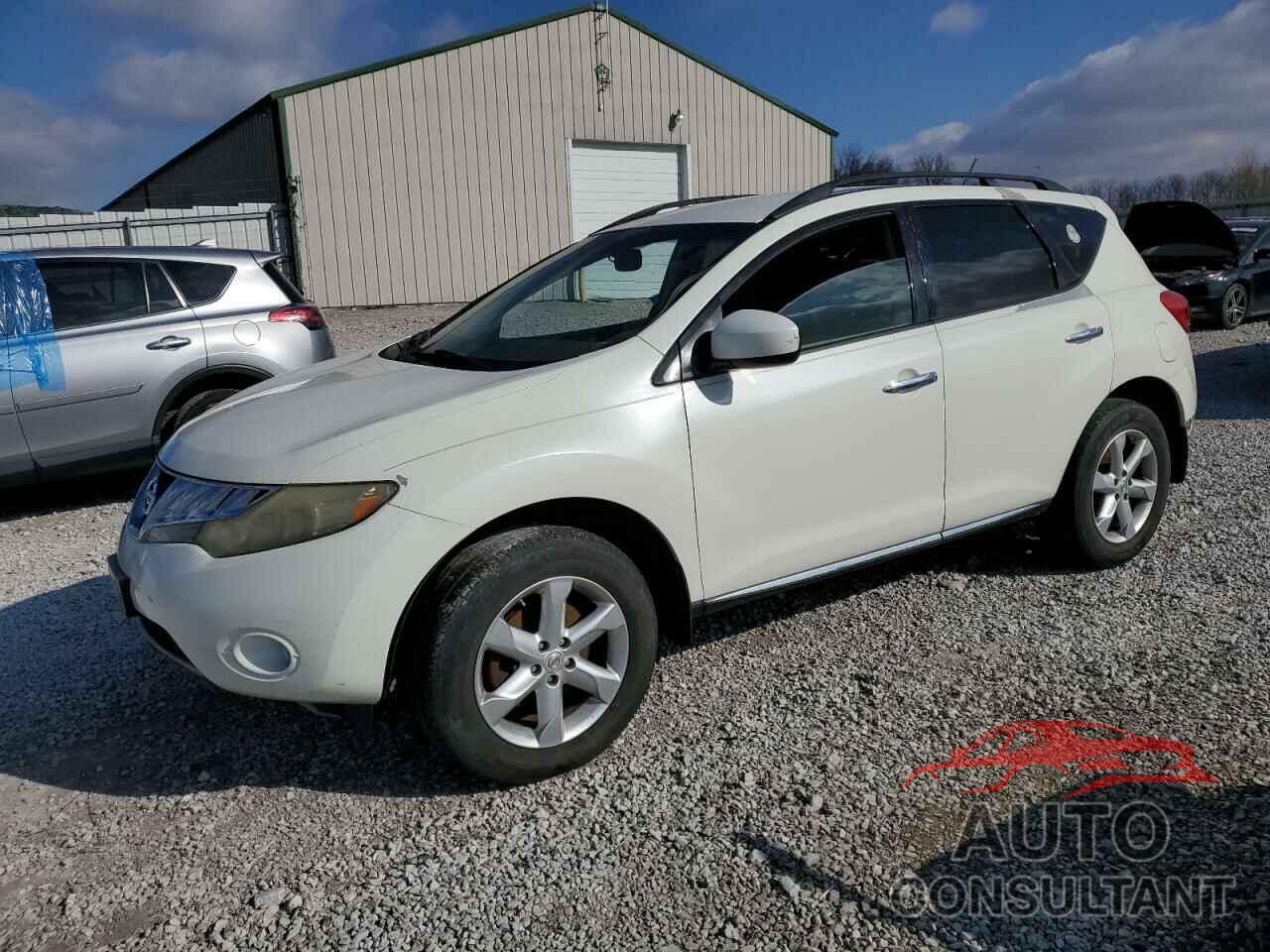 NISSAN MURANO 2009 - JN8AZ18WX9W123991
