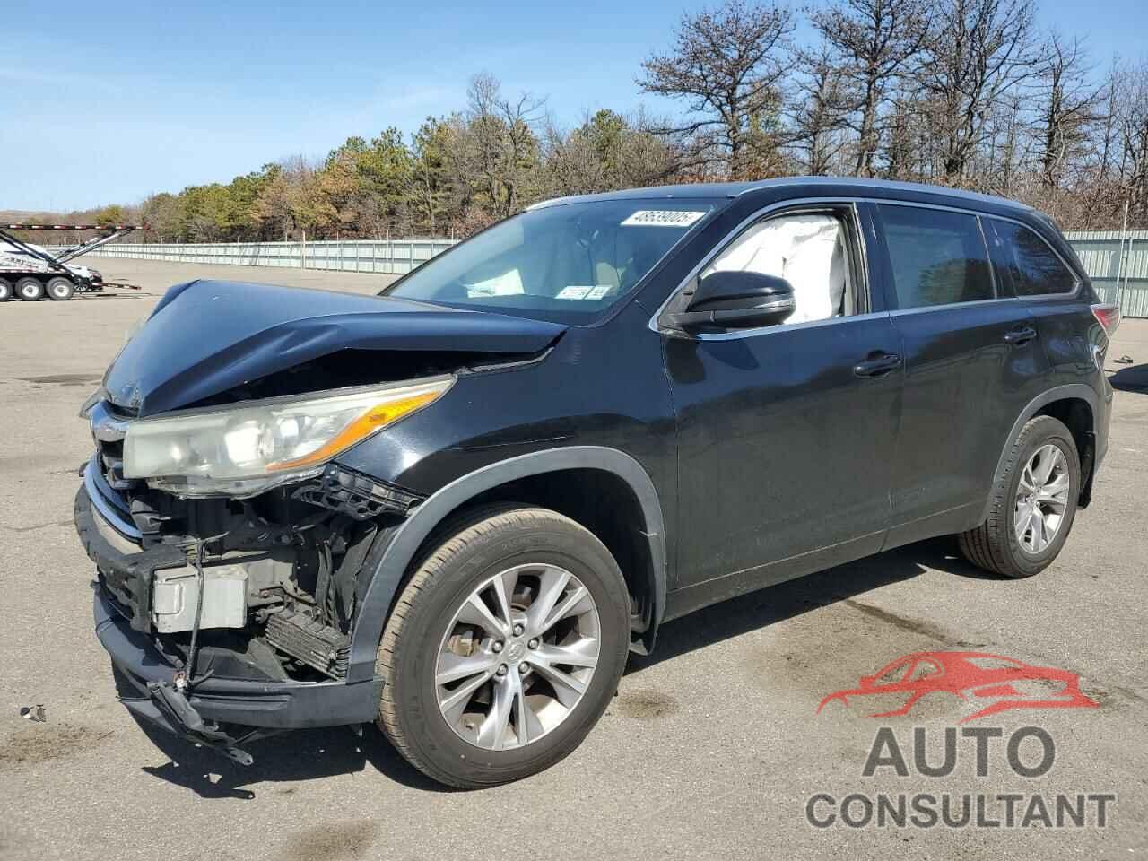 TOYOTA HIGHLANDER 2015 - 5TDJKRFH5FS092521