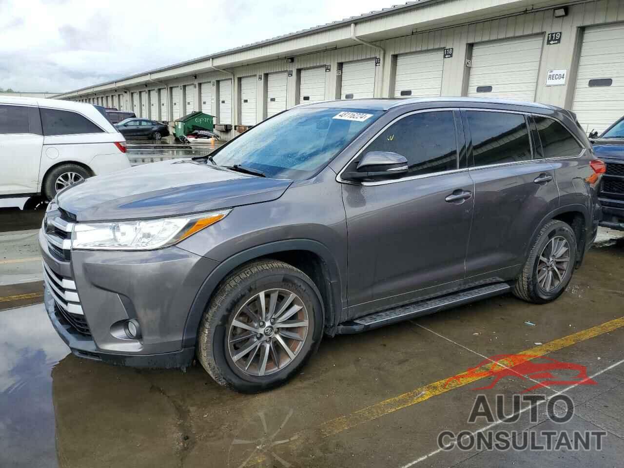 TOYOTA HIGHLANDER 2017 - 5TDJZRFH7HS424084