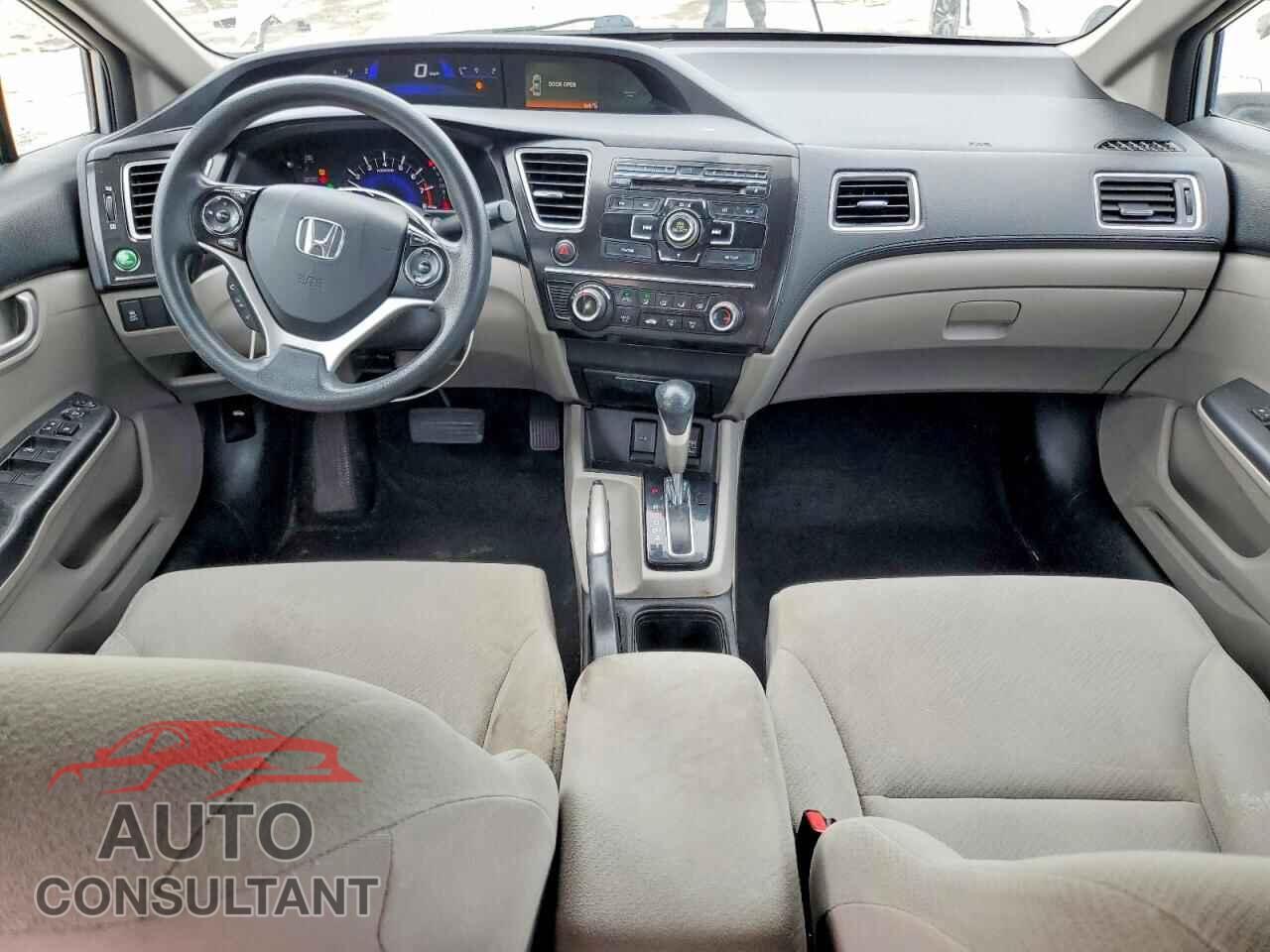 HONDA CIVIC 2013 - 19XFB2F50DE253500