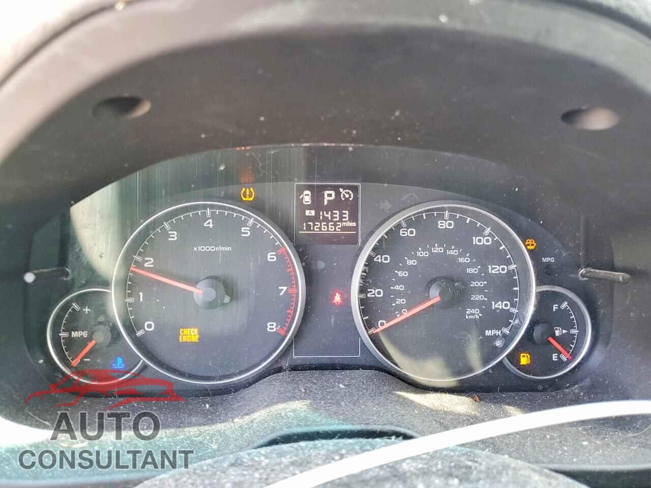 SUBARU OUTBACK 2014 - 4S4BRCCC8E3203712