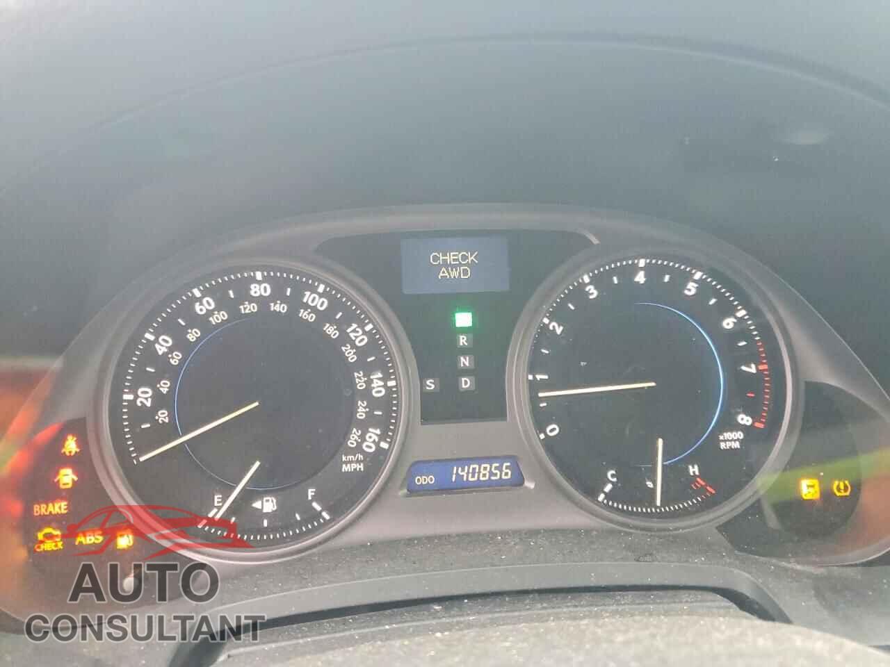 LEXUS IS 2010 - JTHCF5C29A2034853
