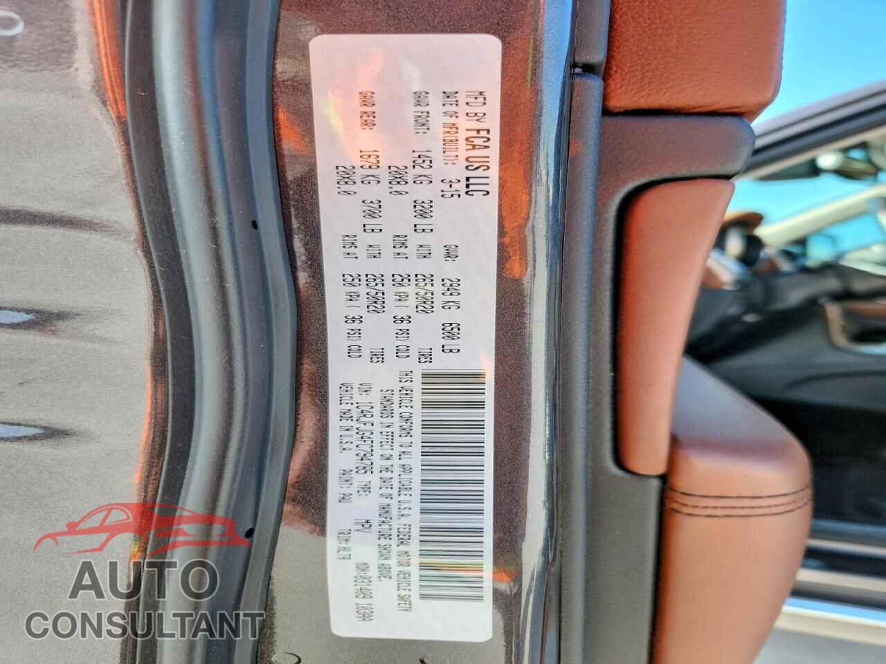 JEEP CHEROKEE 2015 - 1C4RJFJG4FC794785