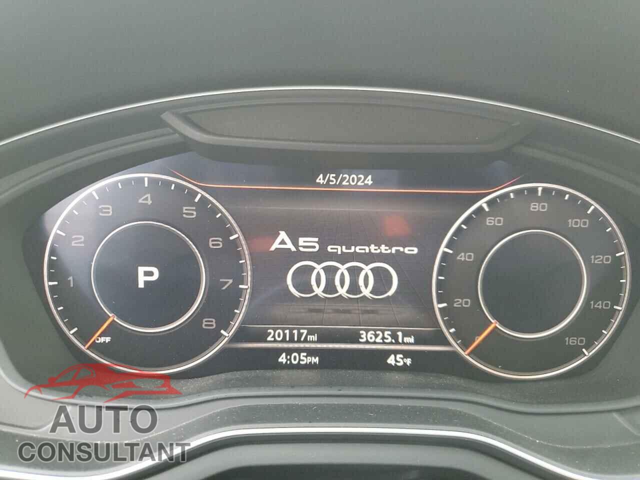 AUDI A5 2018 - WAUFNCF57JA045154