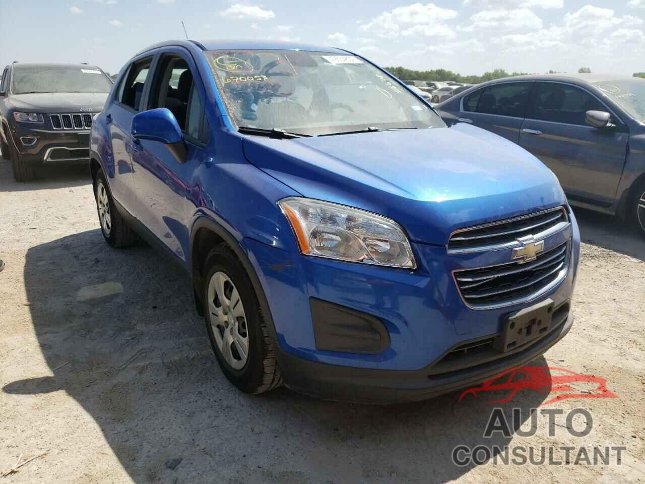 CHEVROLET TRAX 2016 - KL7CJKSB4GB670053