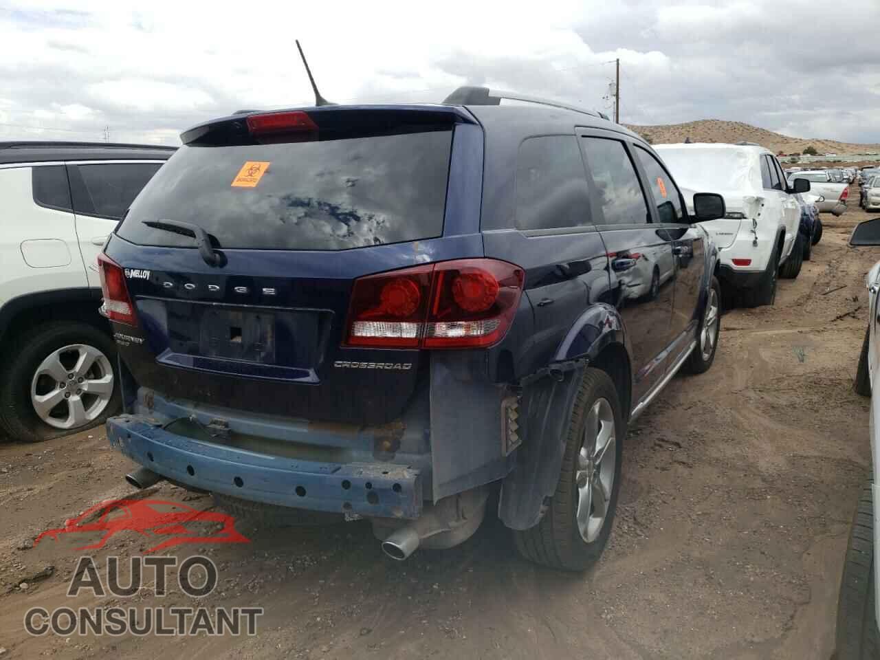 DODGE JOURNEY 2017 - 3C4PDDGG9HT623581