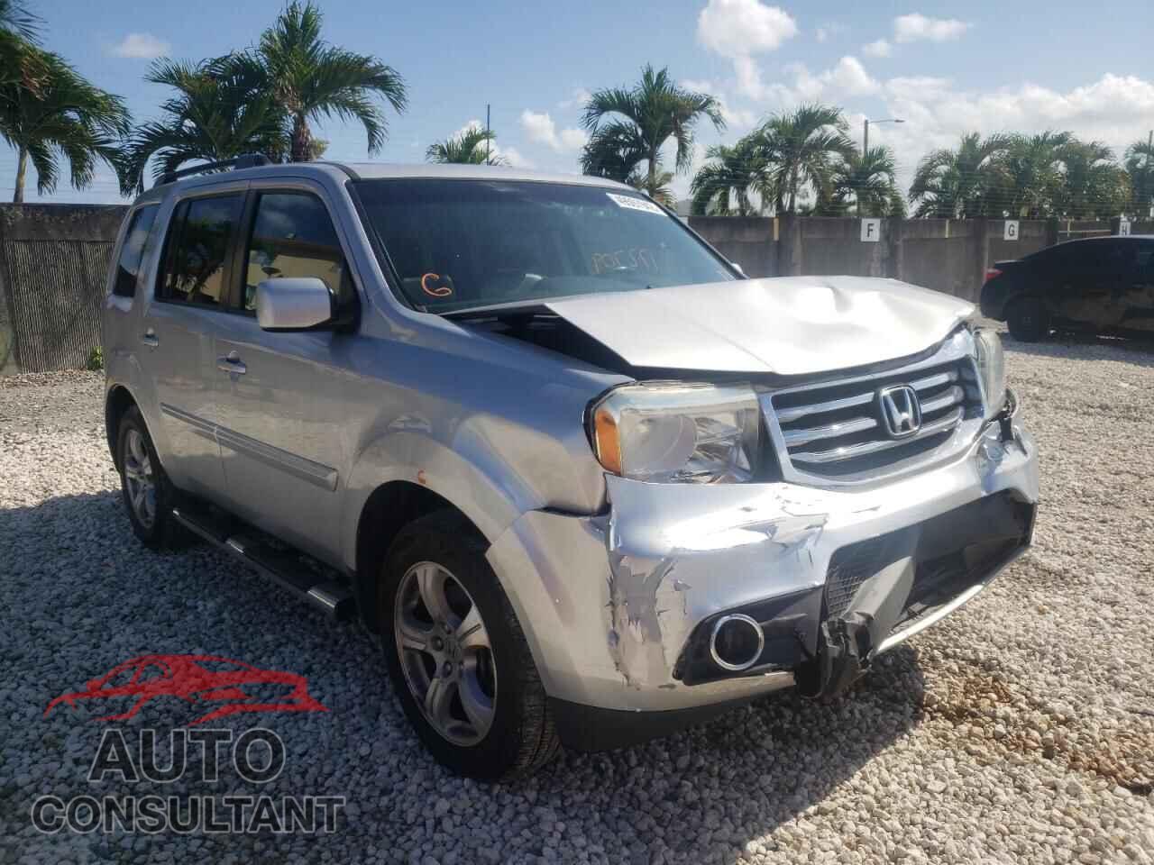 HONDA PILOT 2012 - 5FNYF3H61CB032179