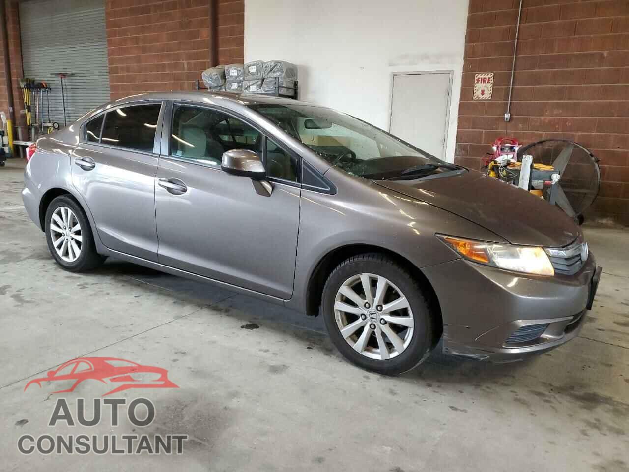 HONDA CIVIC 2012 - 19XFB2F84CE378315