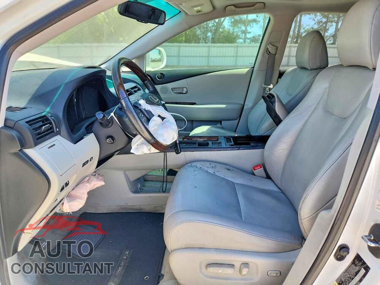 LEXUS RX350 2012 - 2T2ZK1BA5CC070659